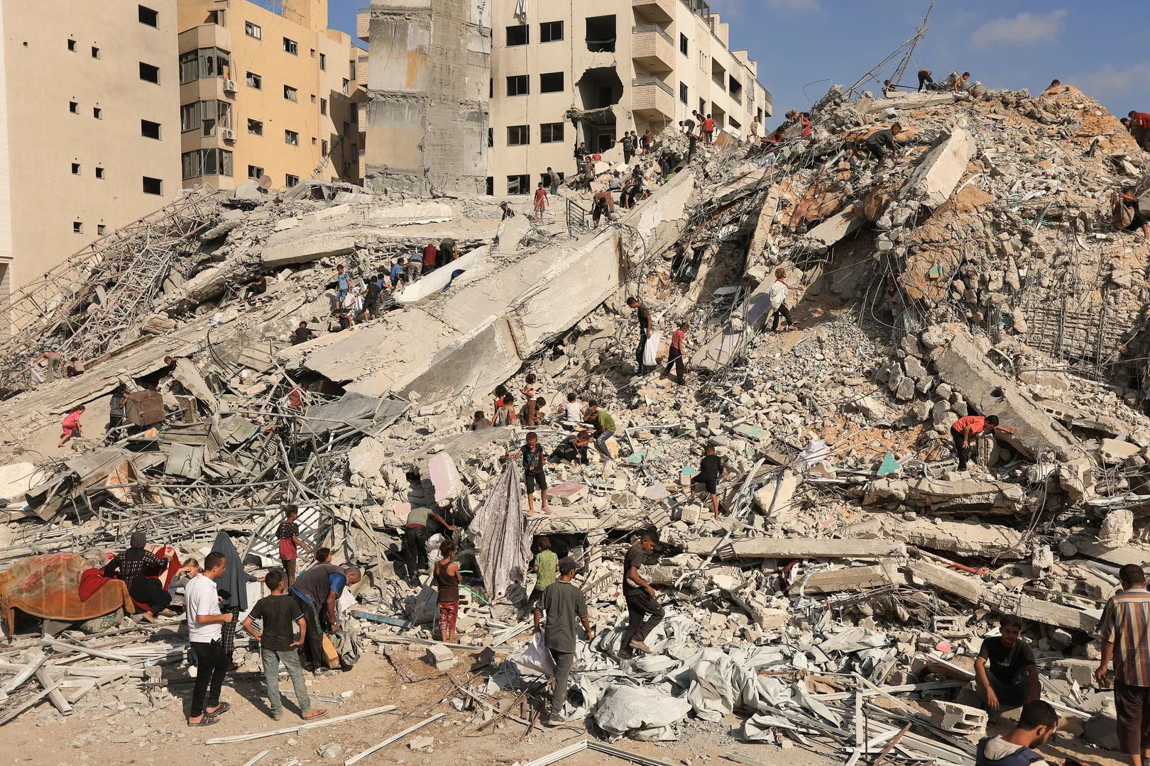 Ruines à Gaza